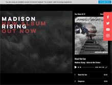 Tablet Screenshot of madisonrising.com